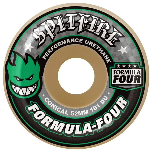 Spitfire Skateboard Wheel Conical Mixed Unisex SFWHFF100 Multicolored 52